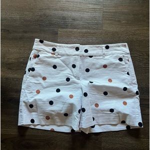 Ann taylor polkadot shorts